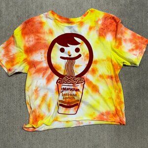 Tie Dye Ramen Cropped Tee